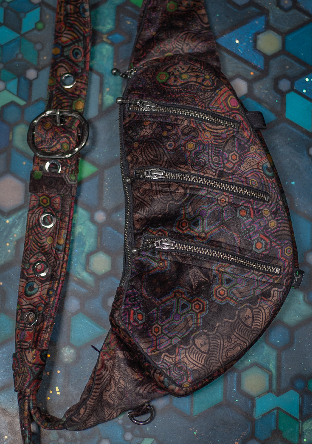 Botta Bag / Velvet Fawn Buckle - PSYCHEDELIKA GALACTIKA